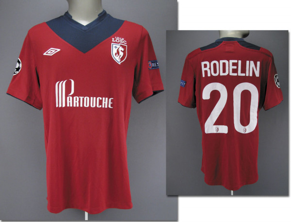 match worn football shirt Lille OSC 2012/2013