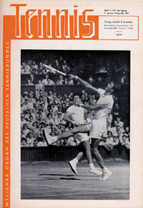 Tennis 1961 : Jahrgang; komplett; geb.
