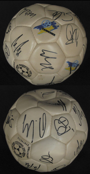 Schalke 04 -: Original Autograph football Schalke 04, 1994-97