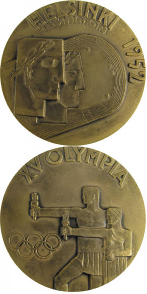 Olympic Games 1952. Participation medal Helsinki