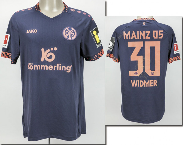 Silvan Widmer am 21.12.2024 gegen Eintr.Frankfurt, Mainz, FSV 05 - Trikot 2024/2025