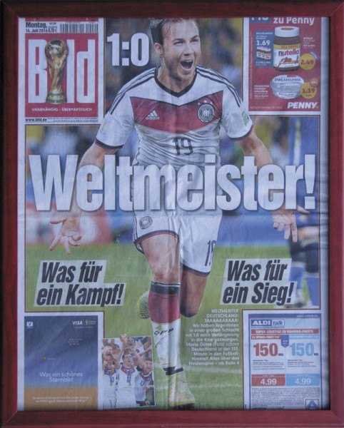German Newspaper: „Bild Zeitung“ 2014