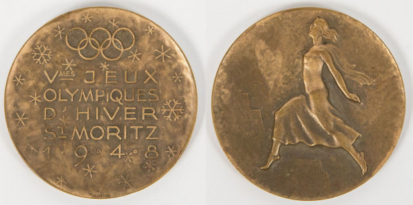 Participation Medal: Olympic Games 1948.