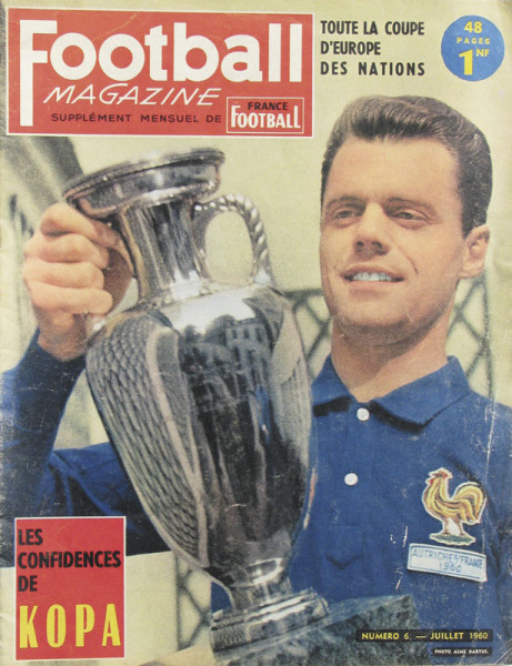 UEFA Euro 1960. Rare French Preliminary Report