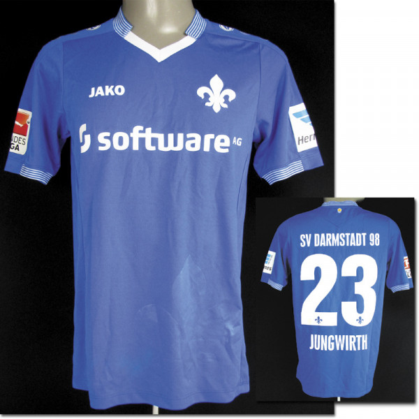 match worn football shirt Darmstadt 98 2015/16