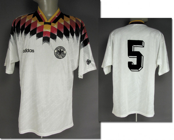 Thomas Helmer, 7.09.1994 gegen Russland, DFB - Trikot 1994