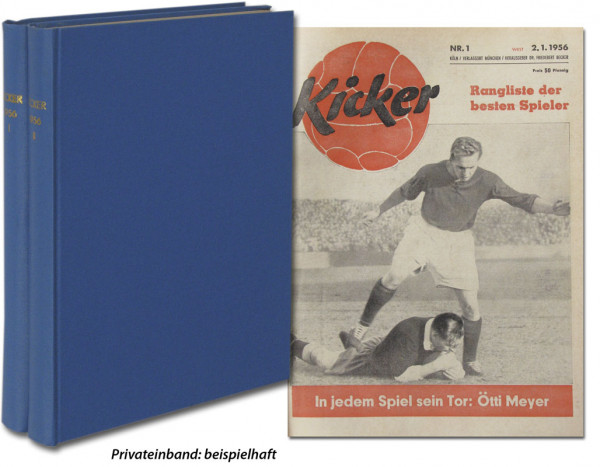 Kicker 1956 : Jg.: Nr.1-53 komplett