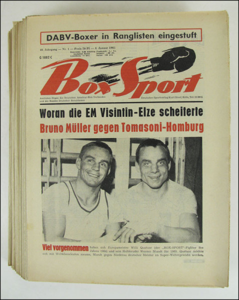 Box-Sport 1965 : Jg. Nr.1-52 komplett