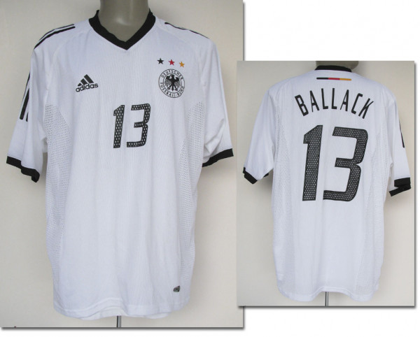 World Cup 2002 match worn football shirt Germany