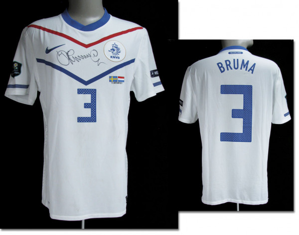 UEFA Euro 2012 match worn ftb. shirt Netherlands