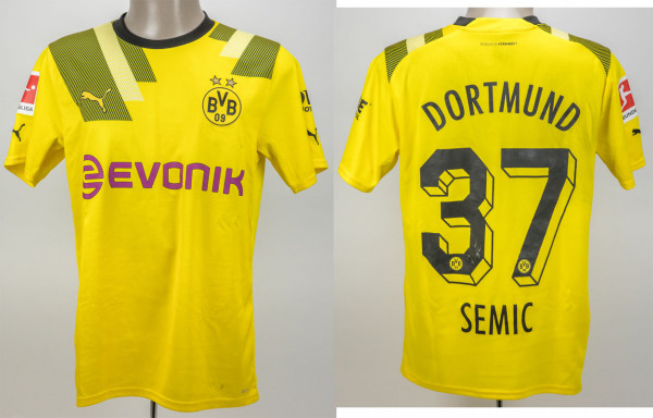 Lion Semic am 24.11.2022 gegen LC Sailors, Dortmund, Borussia - Trikot 2022