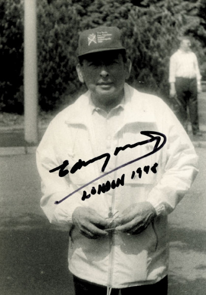 Vásquez, Edwin: Autograph Olympic Games 1948 shooting. E.Vásquez