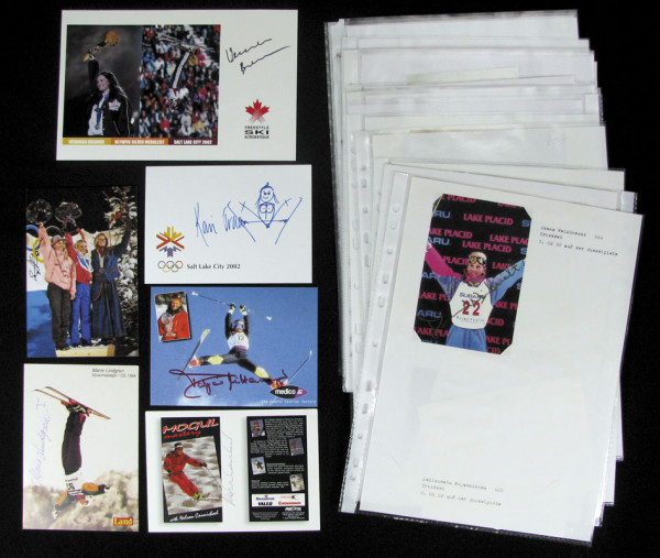 Freestyle OSW 1992-2002: Autographs Olympic Games Ski-Freestyle 1992-2002