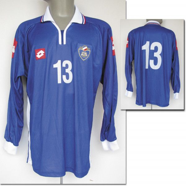 match worn football shirt Serbia Montenegro 2003