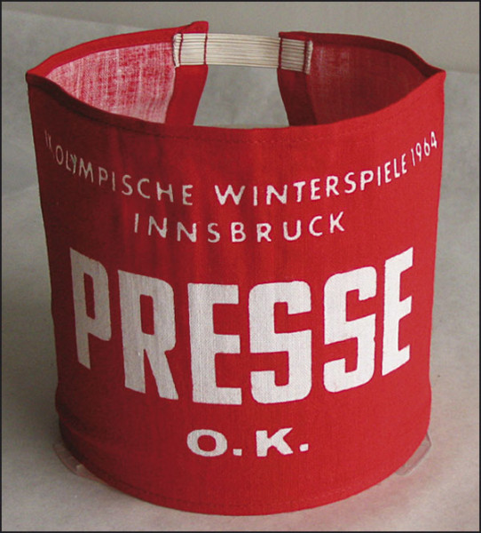 Presse O.K., Armbinde Innsbruck 1964