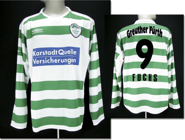 match worn football shirt Greuther Fürth 2005/06