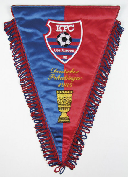 German Football Pennant 1985 Bayer Uerdingen