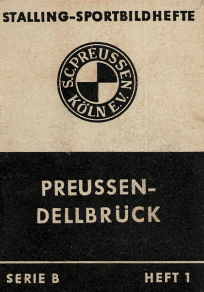 Preussen Dellbrueck - Mini-booklet 1950