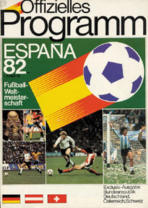 World Cup 1982. Official Programme Spain