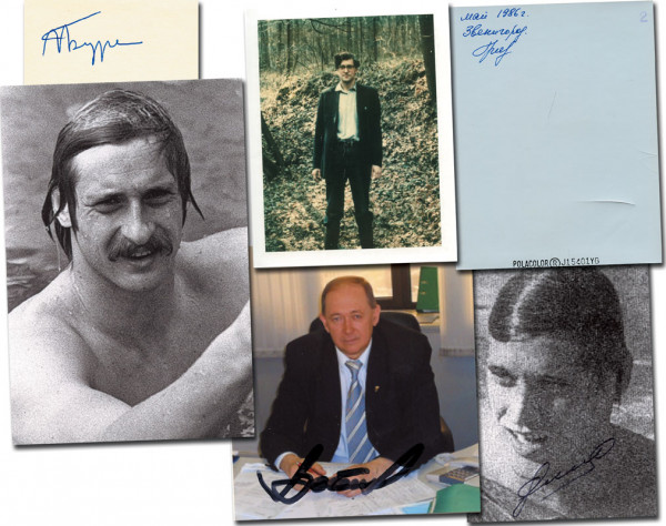 UdSSR OSS1972 Schwimmen Staffel: Olympic Games 1972 Autograph swimming USSR