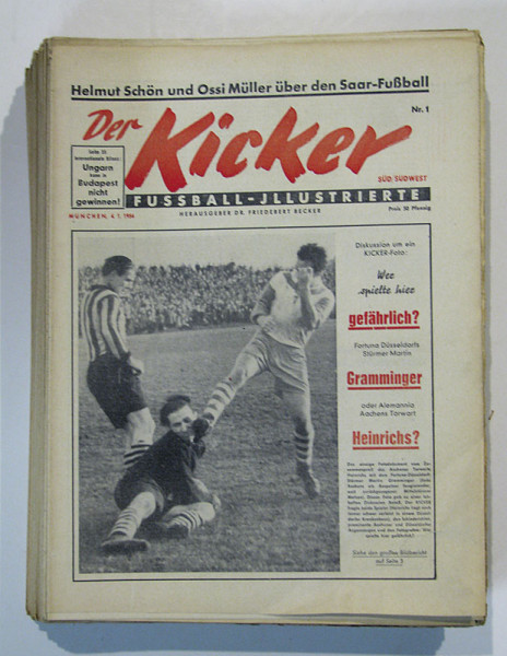 Kicker 1954 : Jg.: Nr.1-52 unkomplett