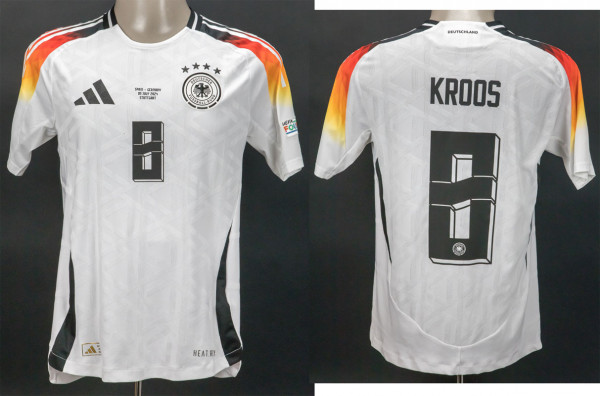 Toni Kroos am 05.07.2024 gegen Spanien, DFB - Trikot 2024 EM
