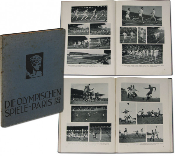 Olympic Games 1924. German report Paris+St.Moritz