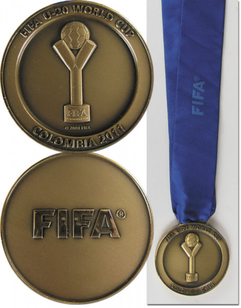 FIFA U-20 World Cup Colombia 2011. Für den 3.Platz, Siegermedaille 2011