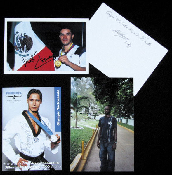 Teakwondo OSS 2000 Schwergewicht: Olympic Games 2000 Autograph Taekwondo