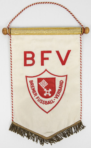 Verbandsnadel "Bremer Fußball Verband" ca. 1950, H, Bremer Fußball Verband - Wimpel