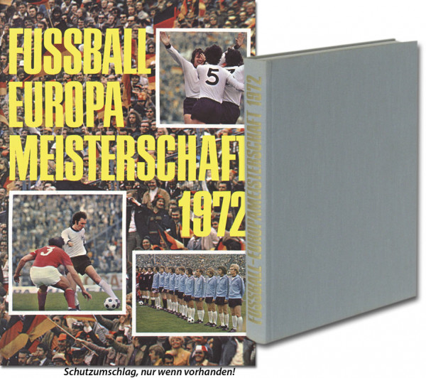 UEFA Euro 1972. rare German Report