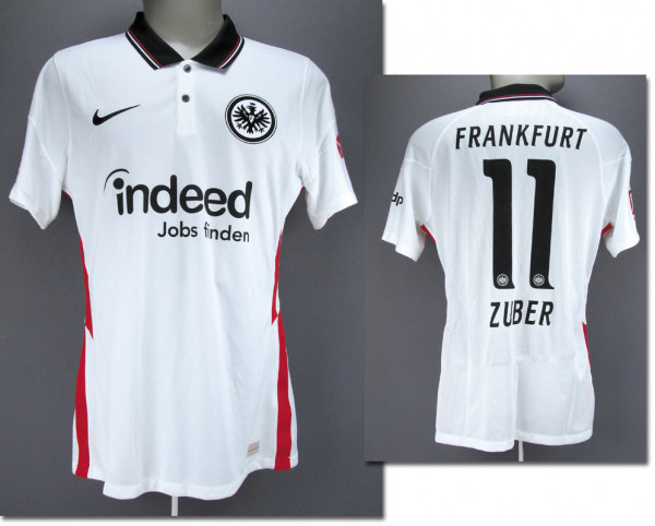 Steven Zuber am 24.04.2021 gegen Bayer Leverkusen, Frankfurt, Eintracht - Trikot 2020/21