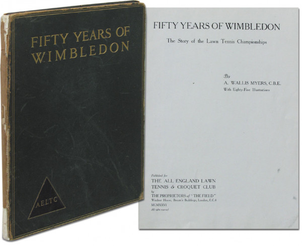 Fifty years of Wimbeldon. The story of the Lawn Tennis Championships.