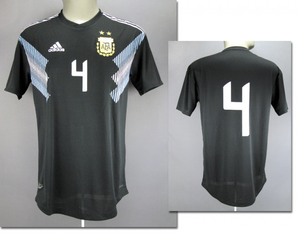 match worn football shirt Argentina 2019