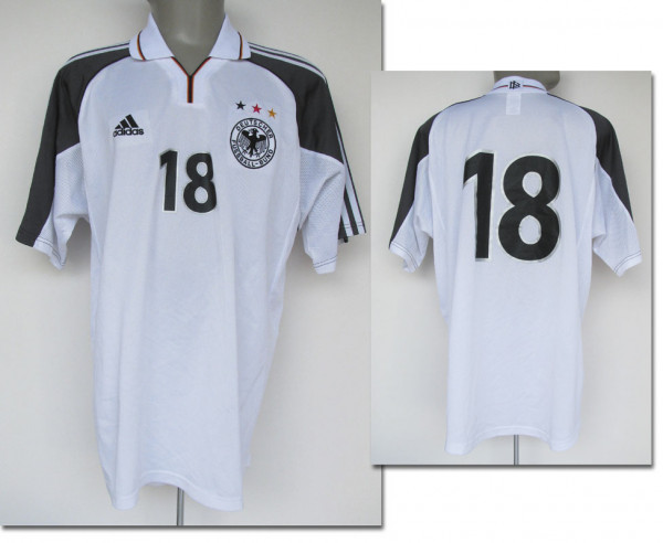 match worn football shirt Germany 2000