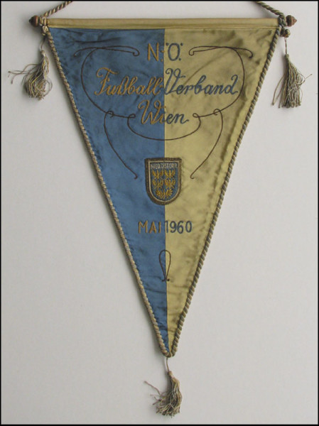 Football Match Pennant. FV Wien (Vienna,Austria)