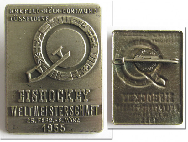 Teilnehmerabzeichen 1955 Eishockey WM, Teilnehmerabzeichen 1955