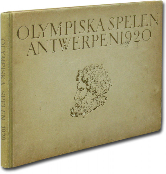 Olympic Games 1920. rare Swedish Report