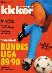Sondernummer 1989 : Kicker Sonderheft 89/90 BL