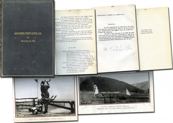 Modern Pentathlon Olympic Games 1912 - 1936