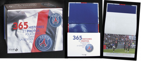 Fotoband: 365 Historires et Photos pour entrer dans la Legende du Paris St. Germain.