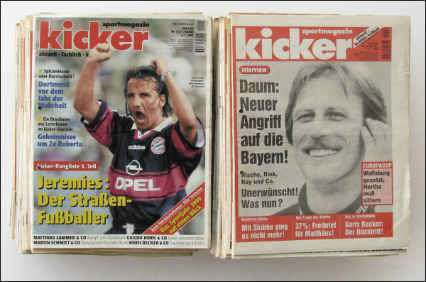 Kicker 1999 MonDon : Jg.Nr. 1-105 komplett.