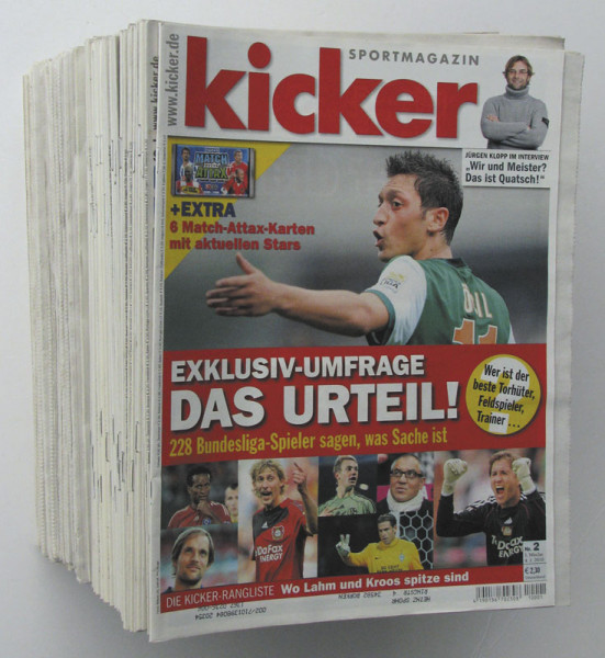 Kicker 2010 MonDon : Jg.: Nr.2 - 104/5 unkomplett