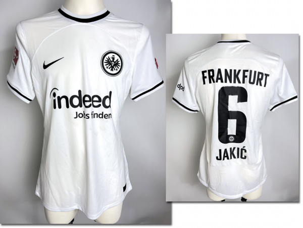 match worn football shirt Eint. Frankfurt 2022/23