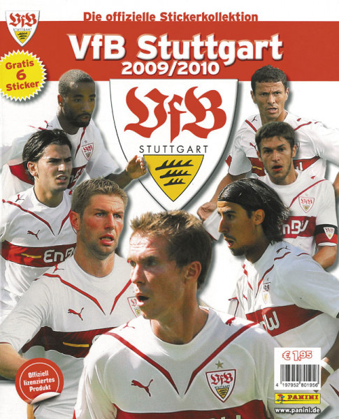 Sammelbilder-Panini Die offizielle Stickerkollektion VfB Stuttgart 2009/2010.