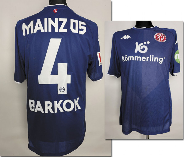 match worn football shirt FSV Mainz 05 2022/23