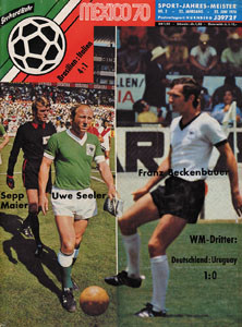 Fußball Weltmeisterschaft Mexico 70