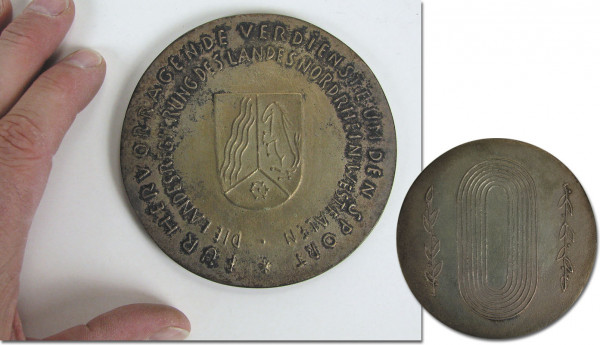 German Sportsmen of the Year 1951 Medal