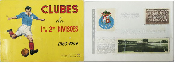 Sticker Album Football Portugal 1963