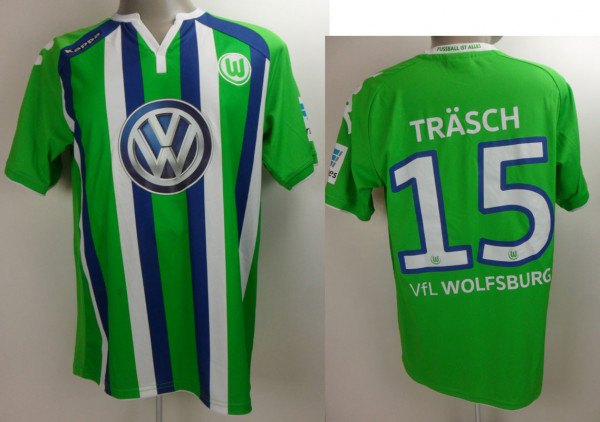 match worn football shirt VfL Wolfsburg 2015/16